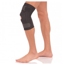 Бандаж на коленный сустав со спиральными ребрами жесткости