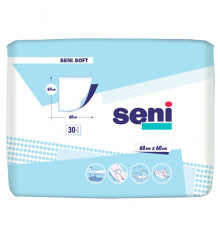 Одноразовые впитывающие простыни SENI Soft 60х60 см