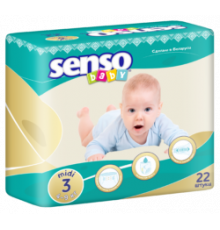 Подгузники для детей Senso Baby (Сенсо Бэби) midi (4-9 кг)