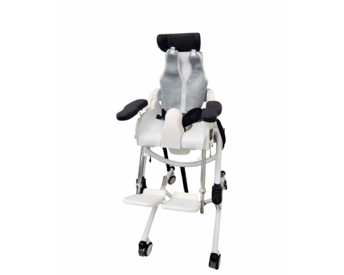 Инвалидное кресло-стул с санитарным оснащением Flamingo RU (Фламинго РУ) для детей с ДЦП